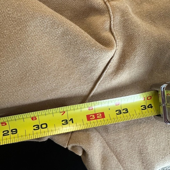 Wah Maker SASS Frontier Scully Western Pants Buckle Mens 42 Brown Canvas Ranch - Picture 12 of 13